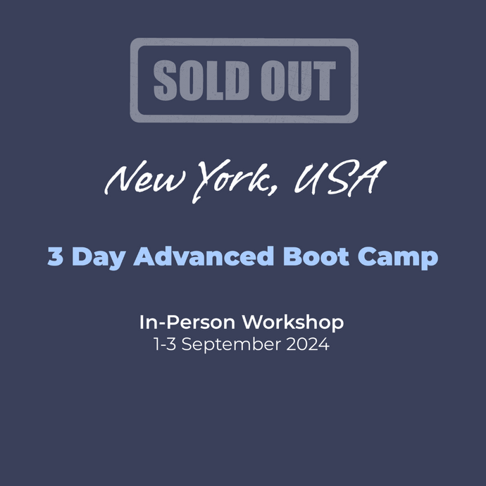 NEW YORK 3 Day Advanced Boot Camp 1-3 September 2024