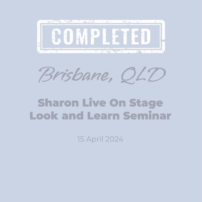 Brisbane Look and Learn Seminar 15 April 2024