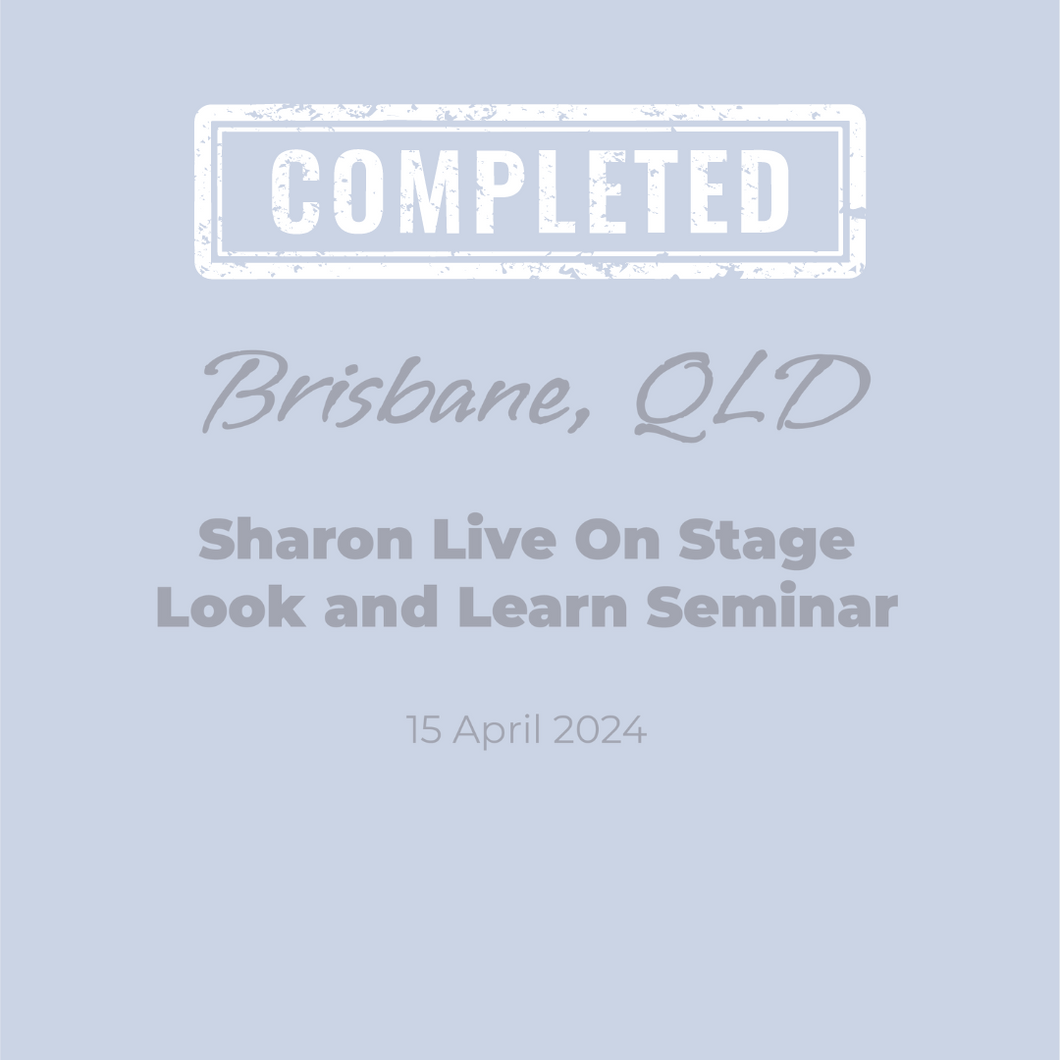 Brisbane Look and Learn Seminar 15 April 2024