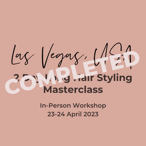 Las Vegas 2 Day Long Hair Styling Masterclass 23-24 April 2023