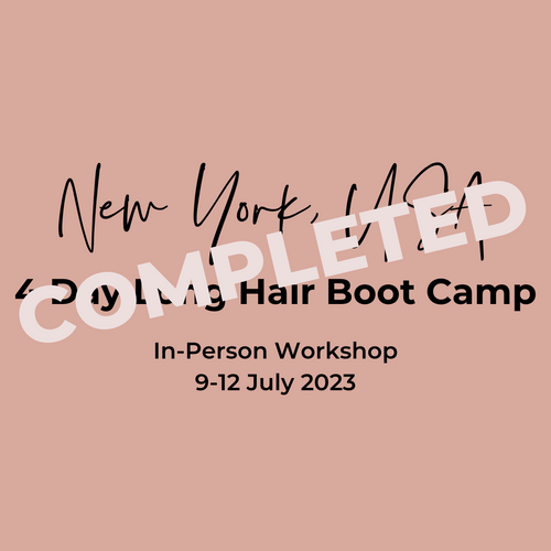 NEW YORK 4 Day Long Hair Boot Camp 9-12 July 2023