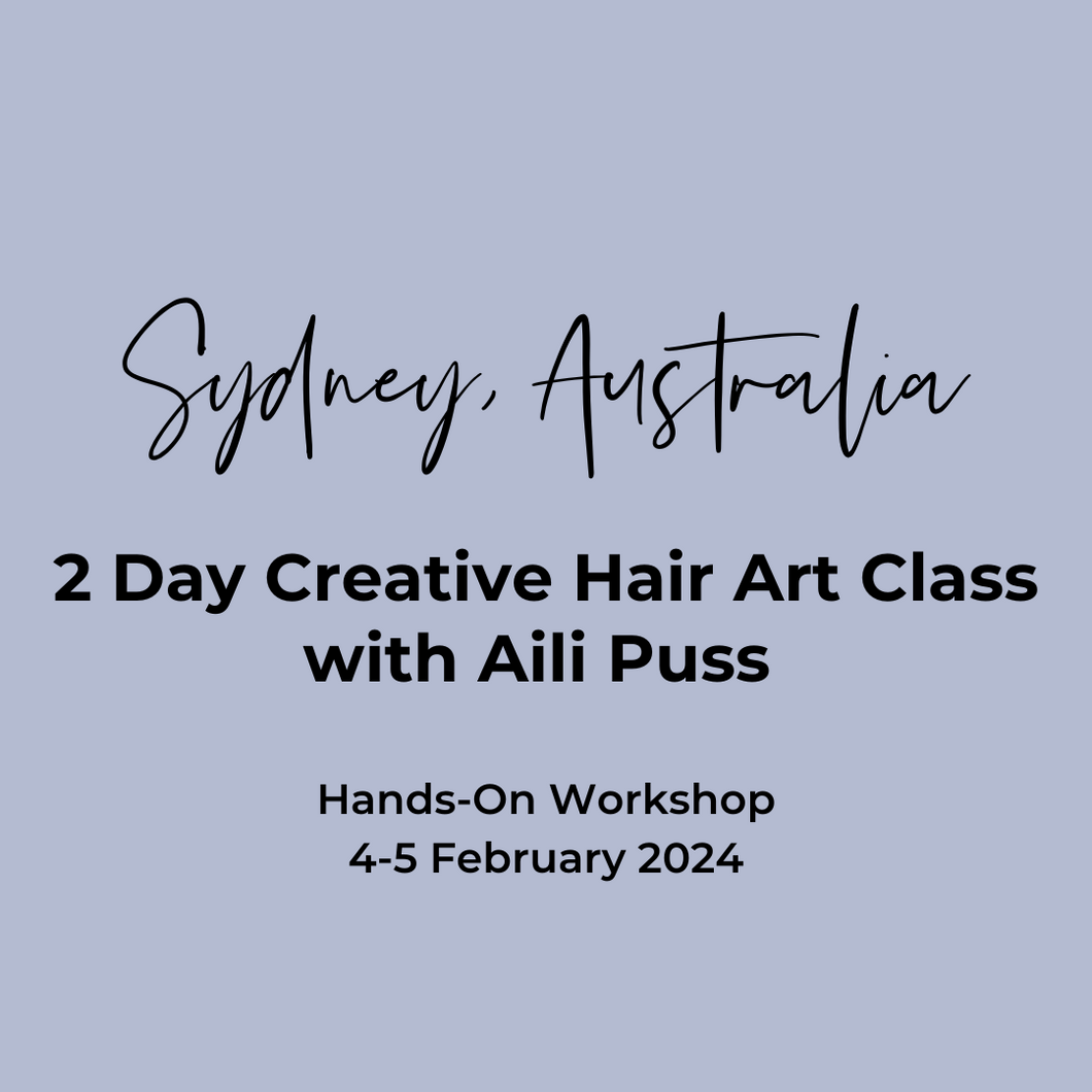 Sydney 2 Day Art Class with Aili Puss 4-5 February 2024