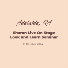 Load image into Gallery viewer, Adelaide Look and Learn Seminar 13 October 2024