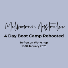 Load image into Gallery viewer, MELBOURNE 4 Day Boot Camp Rebooted Long Hair Workshop 15-18 January 2023