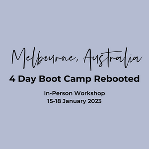 MELBOURNE 4 Day Boot Camp Rebooted Long Hair Workshop 15-18 January 2023
